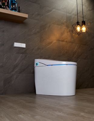 Actualizar a un diseño moderno Eco Smart Automático Indigente Toilet 4.8L Rápido de flujo de lavado Instalación fácil DIY