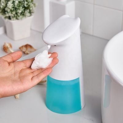Cocina ABS Popular Diseño de gato lindo Batería eléctrica creativa sin contacto Apto para niños Dispensador inteligente de espuma de burbujas