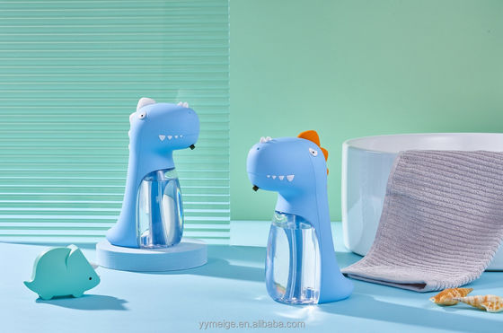 Baño Dinosaurio escritorio música eléctrica multifunción Dispensador automático de jabón de espuma 260ml USB Niños lindos