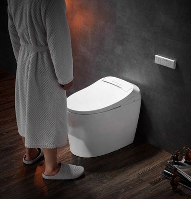 Función avanzada Desodorización automática Baño integrado Multifunción de lujo con S-trampa drenaje y control remoto