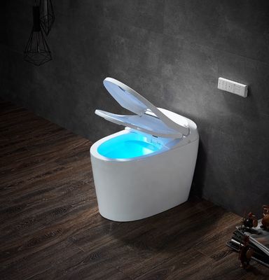Función avanzada Desodorización automática Baño integrado Multifunción de lujo con S-trampa drenaje y control remoto