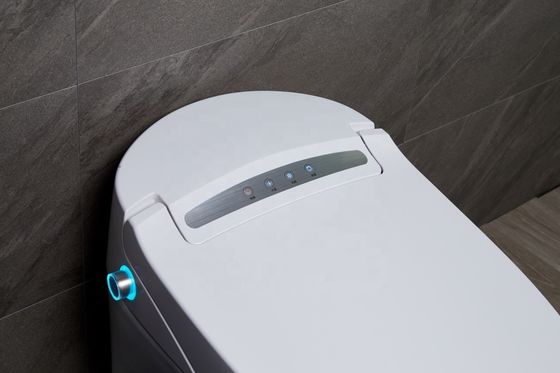 Transforme su baño de edificio de oficinas con un inodoro automático inteligente montado en el piso y un baño de lujo multifunción