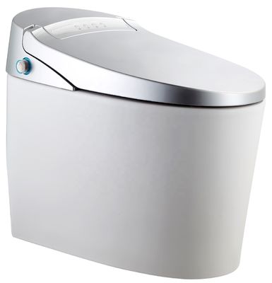 Transforme su baño de edificio de oficinas con un inodoro automático inteligente montado en el piso y un baño de lujo multifunción