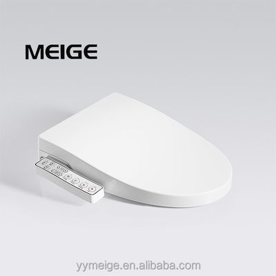 Meige Sanitaria Energía ahorrando auto descarga eléctrica plástico PP suave cerrado asiento de baño inteligente con garantía de seguridad