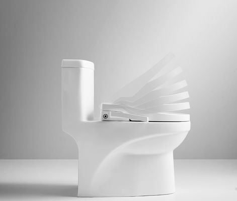 Meige Sanitaria Energía ahorrando auto descarga eléctrica plástico PP suave cerrado asiento de baño inteligente con garantía de seguridad