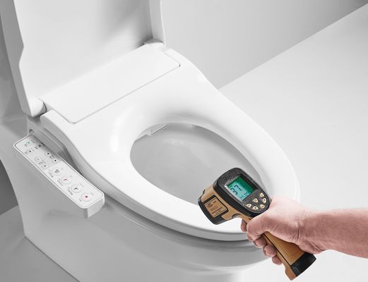 Meige V12F Panel de control lateral electrónico bidet de forma V para una fácil personalización de la función de burbuja de aire libremente personalizable